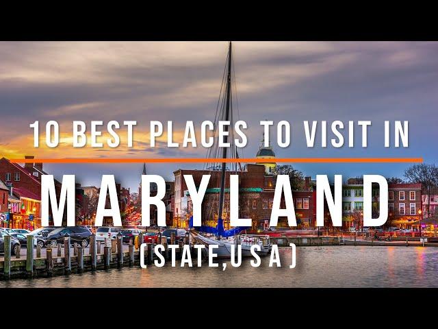 10 Best Places to Visit in Maryland, USA | Travel Video | Travel Guide | SKY Travel