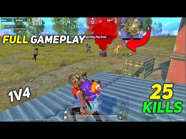 25 KILLS  SOLO VS SQUAD BEST HOTDROP FULL GAMEPLAY - PUBG MOBILE LITE BGMI LITE