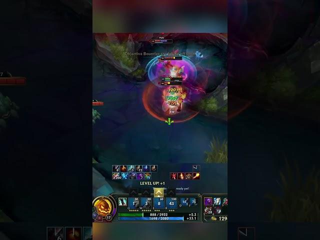 heca 1 v 4  #leagueoflegends #outplay #funny #gaming