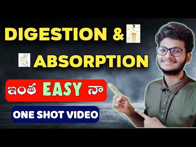 Digestion and Absorption One Shot | Full NCERT Covered | Vishnu's Smart Info