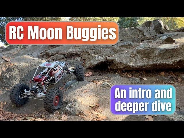 An introduction to RC Moon Buggies - with Axial Capra, RC Speedy, Ti Pro, JE Designs, H10 Optic