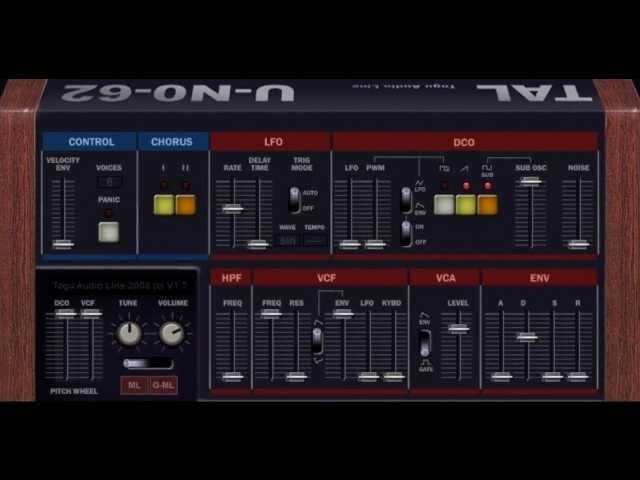 TAL - Togu Audio Line Plugins