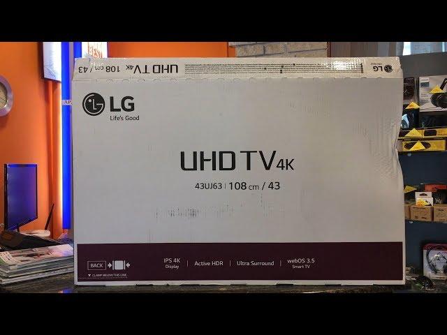 LG Smart Tv 43 UJ 6307  ( 4K HDR)