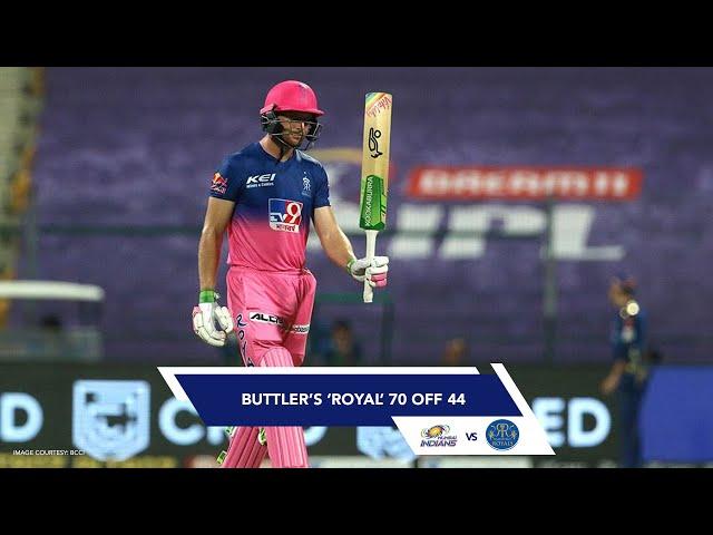 Buttler's Royal 70 (44) Against Mumbai Indians