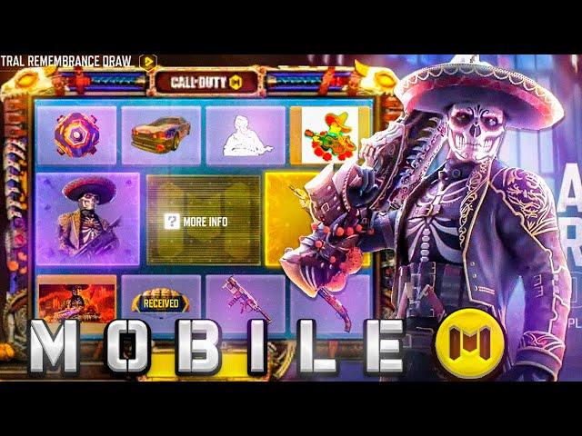 NUEVA RULETA DEL DIA DE LOS MUERTOS SWORDFISH EN COD MOBILE