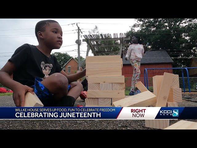 Celebrating Juneteenth: Willke House serves up food, fun to celebrate freedom