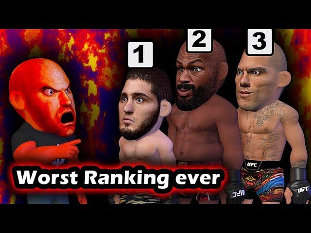 Jon's Ranked 2nd P4P & Dana goes crazy