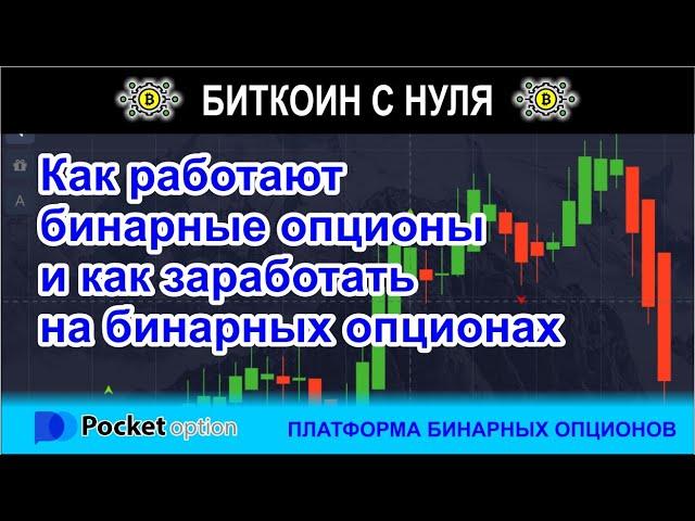 Как работают бинарные опционыи как заработать на бинарных опционах. Обзор на платформе Pocket Option