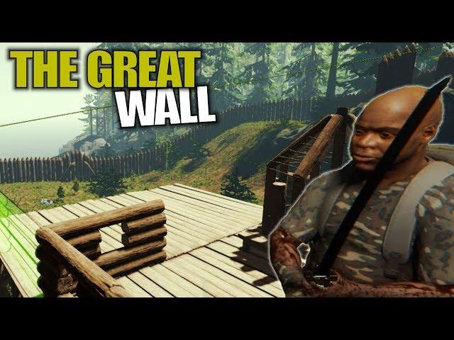 THE GREAT WALL | The Forest | Let's Play Gameplay | S14E26