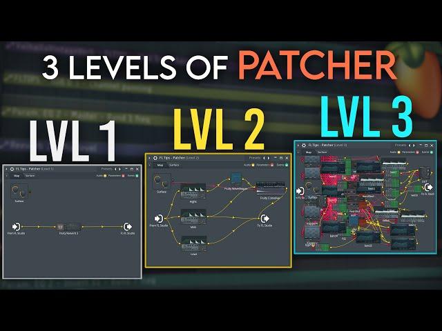 3 Levels of Patcher - Everything You Need to Know & How to Use It  | FL Studio Tutorial