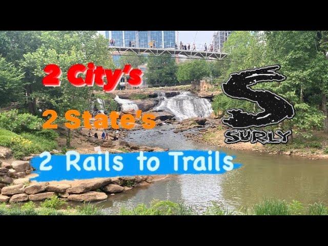 A Fun Challenge - 2 City’s - 2 State’s - 2 Rails to Trails - One Fun Day