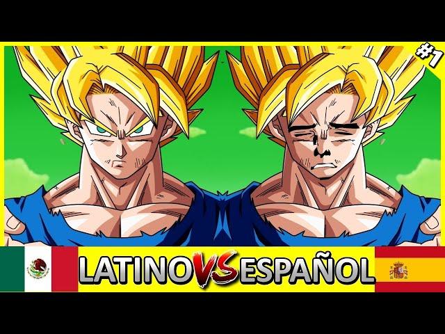 Dragon Ball ️ Latino  Vs España  ( Doblaje ) Parte 1