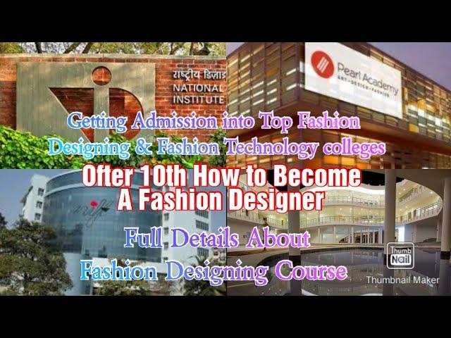 Full Information About Fashion Designing||How to Become Fashion Designer Ofter 10th