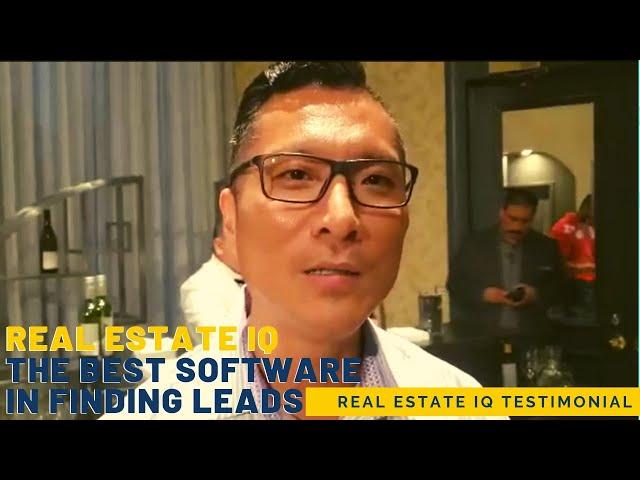 Real Estate IQ Testimonials with Chris ( Real Estate IQ is the BEST software in finding Leads))