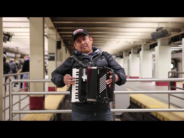 NYC Subway Musician: Mr.Accordion