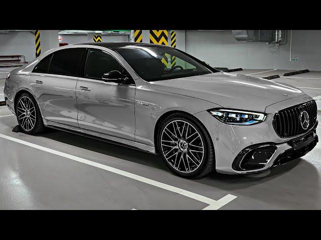 2024 Mercedes-AMG S63 - Ultra Luxury Brutal Sedan!