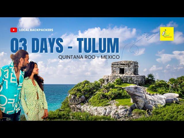 3 Days in Tulum, Mexico: Ruins, Cenotes & Local Vibes! #travel #tulumcenotes #tulum #tulumruins