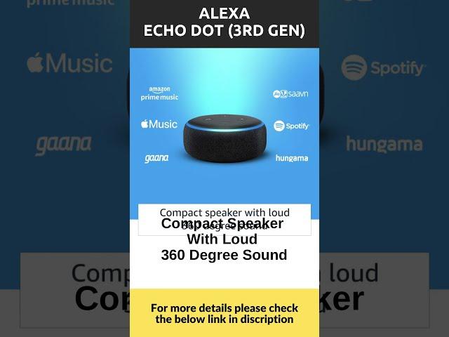 Alexa speakers Echo Dot 3rd Gen#amazing new gadgets 2021,Crazy gadgets