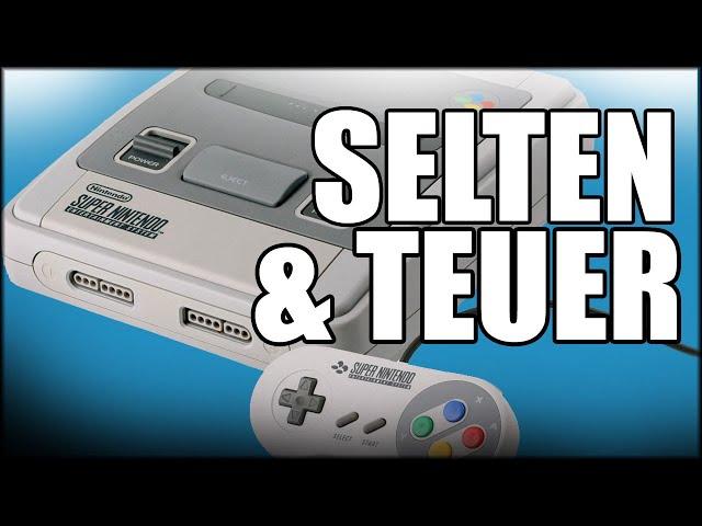 Die TEUERSTEN & SELTENSTEN Super Nintendo Videospiele