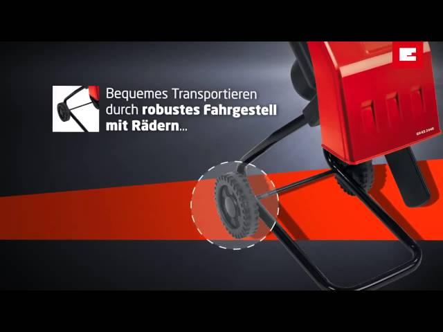 EINHELL Gartenhäcksler GH-KS 2440 - jetzt bei ZGONC