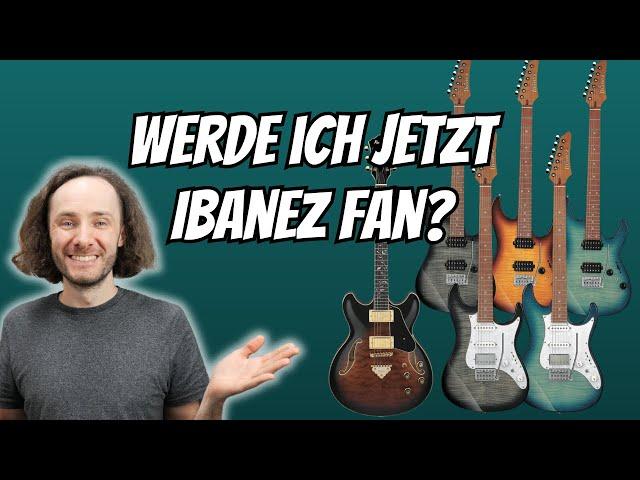 Neue Ibanez E-Gitarren 2025