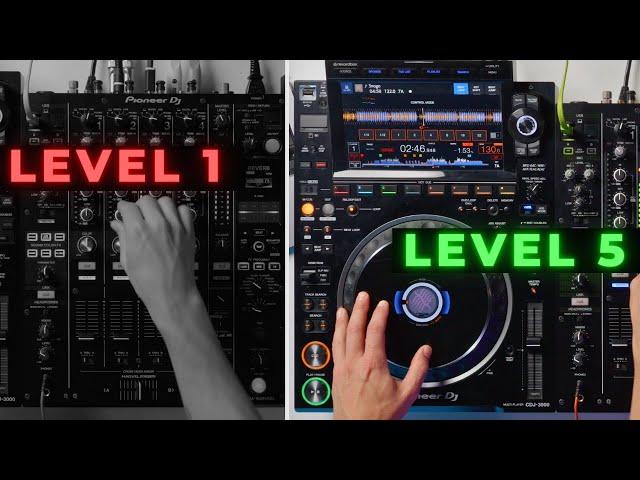 The 5 must-know Levels of House Mixing from beginner to Pro DJ