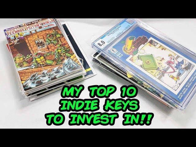 My Top 10 Indie Comic Book Keys And Grails To Invest In!