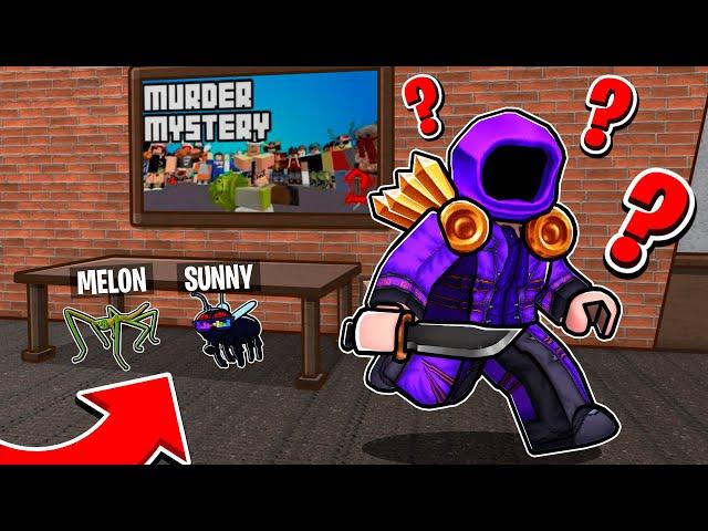 Becoming TINY in Murder Mystery Roblox