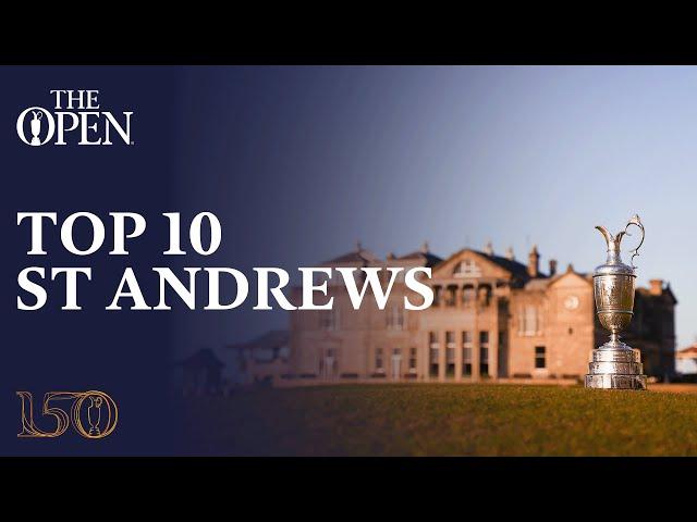 Top 10 GREATEST Moments from The Open Championship at St Andrews