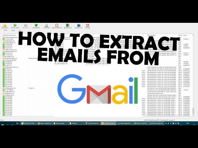 How to Extract Emails From MailBox (Gmail, Outlook, Yahoo, etc)