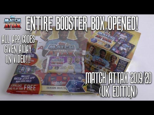 £400+ TO COMPLETE!  BOOSTER BOX & STARTER PACK OPENING! | Topps MATCH ATTAX 2019/20 Trading Cards 