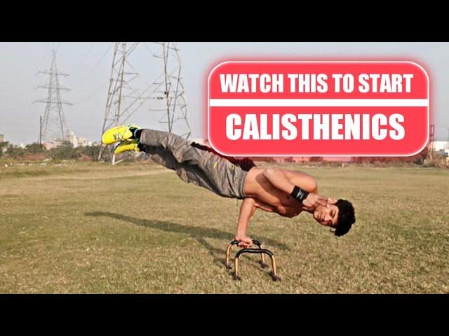 HOW TO START CALISTHENICS  #calisthodude #howtostartcalisthenics #calisthenicsforbeginners #fitness