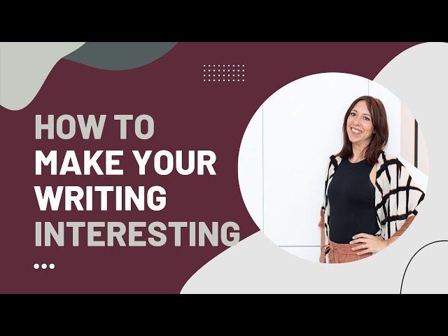 How to make your writing more interesting with specificity