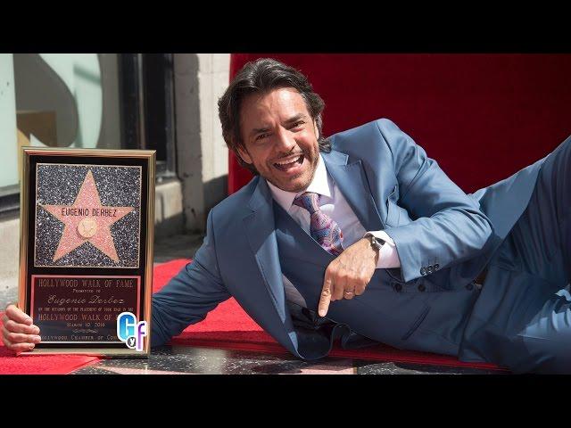 Eugenio Derbez devela su estrella en el Paseo de la Fama de Hollywood