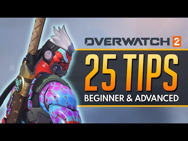 25 TIPS to get BETTER in OVERWATCH 2