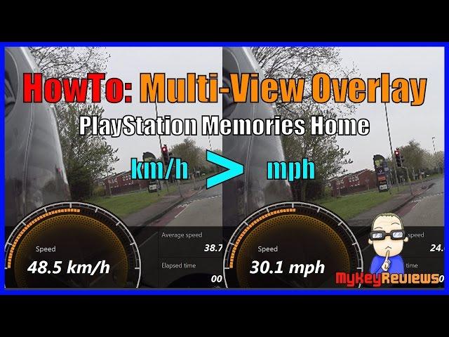 HowTo: Multi-View km/h to mph Conversion - PlayMemories Home (Windows 7) | Tutorial | MyKeyReviews