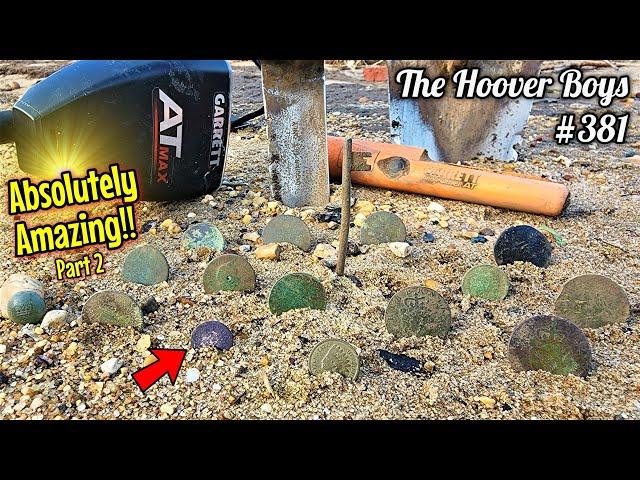 Metal Detecting a River Crossing LOADED with Amazing OLD COINS