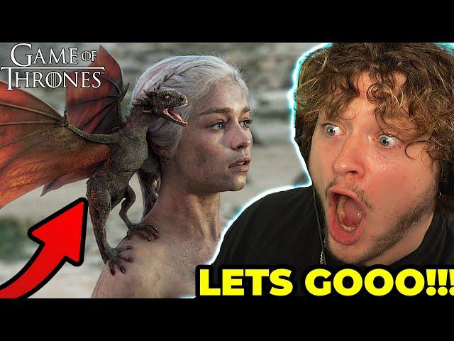 THE MOTHER OF DRAGONS IS REAL!!! [Game of Thrones S1E10 Reaction]