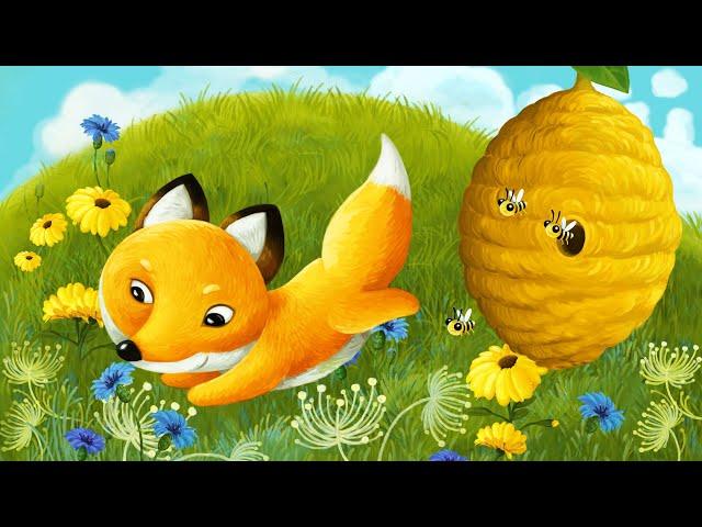 Sleep Meditation for Kids FREDDIE THE FOX and THE HONEY BEES Bedtime Story for Kids