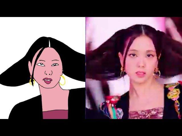 DRAWING MEME MUSIC VIDEO | BLACKPINK - How You Like That #10 |