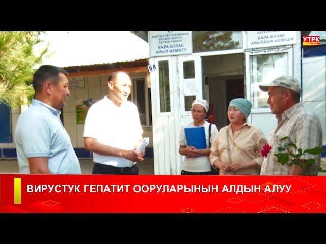 ВИРУСТУК ГЕПАТИТ ООРУЛАРЫНЫН АЛДЫН АЛУУ