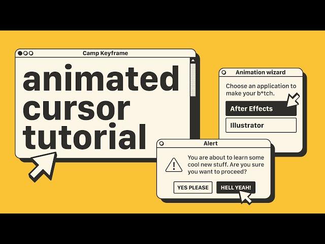 Animate a Mouse Cursor - After Effects Tutorial