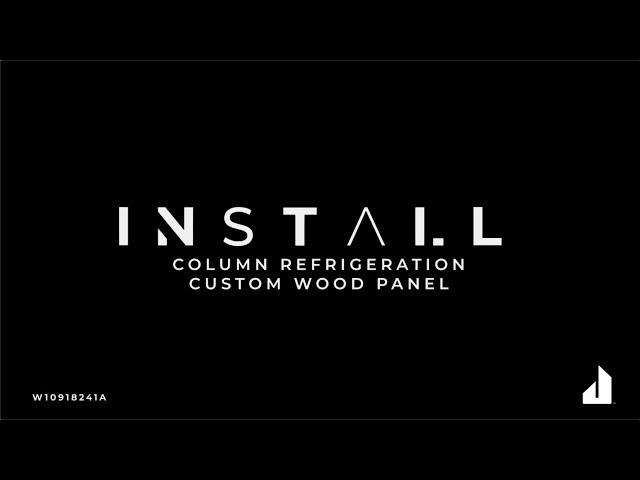 How to Install Column Custom Panels | JennAir