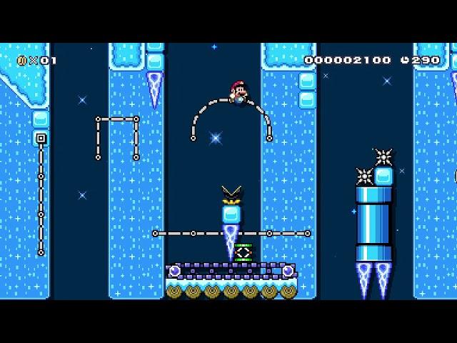 [SMM2] "A Kaizo Lite Christmas" by Berda