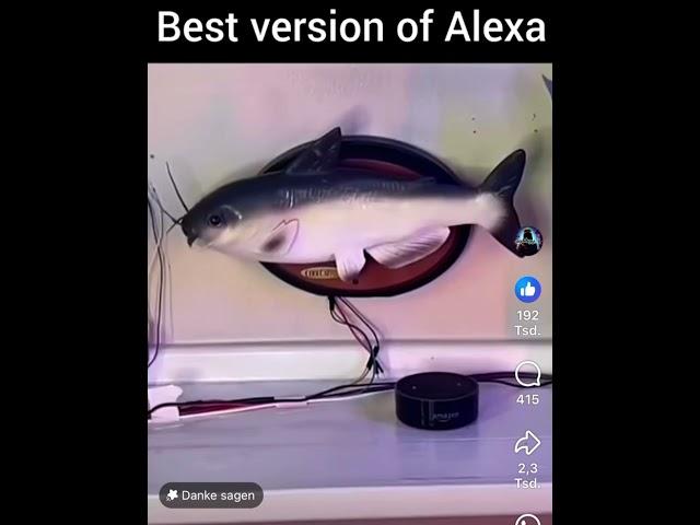 #alexa #bluetooth #fish #singing #funny #fyp #foryou #viralvideo