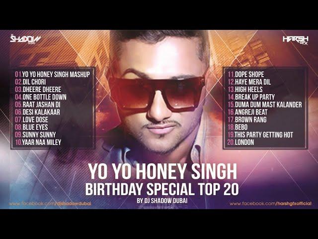 20 Honey Singh Mashup | Honey Singh Hits | Hype Cafe