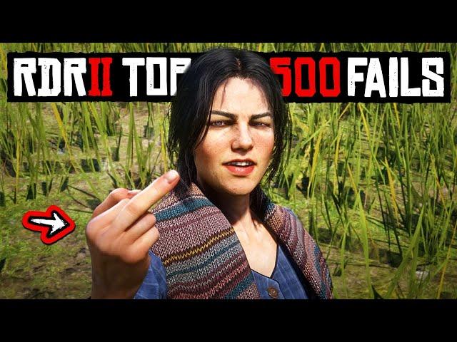 TOP 500 FUNNY MOMENS in Red Dead Redemption 2