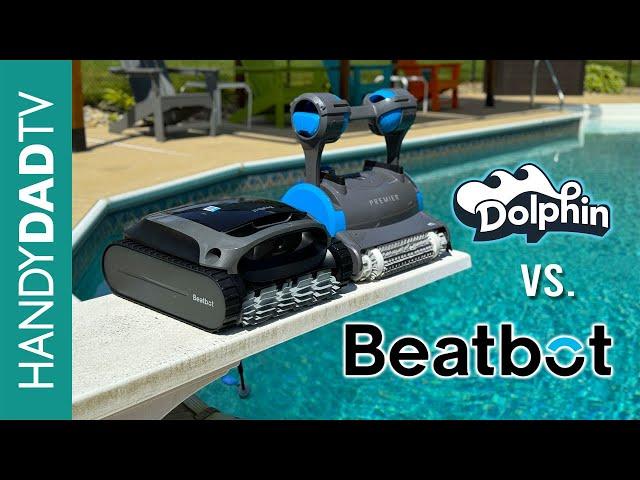 Beatbot AquaSense vs Dolphin Premier robotic pool cleaners