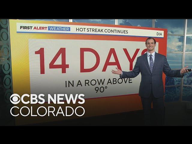 BIG midweek cooldown across Colorado, Denver in the 70s