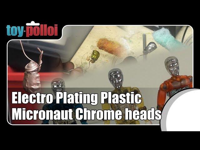 Electro Plating plastic - Micronaut Chrome heads - Toy Polloi